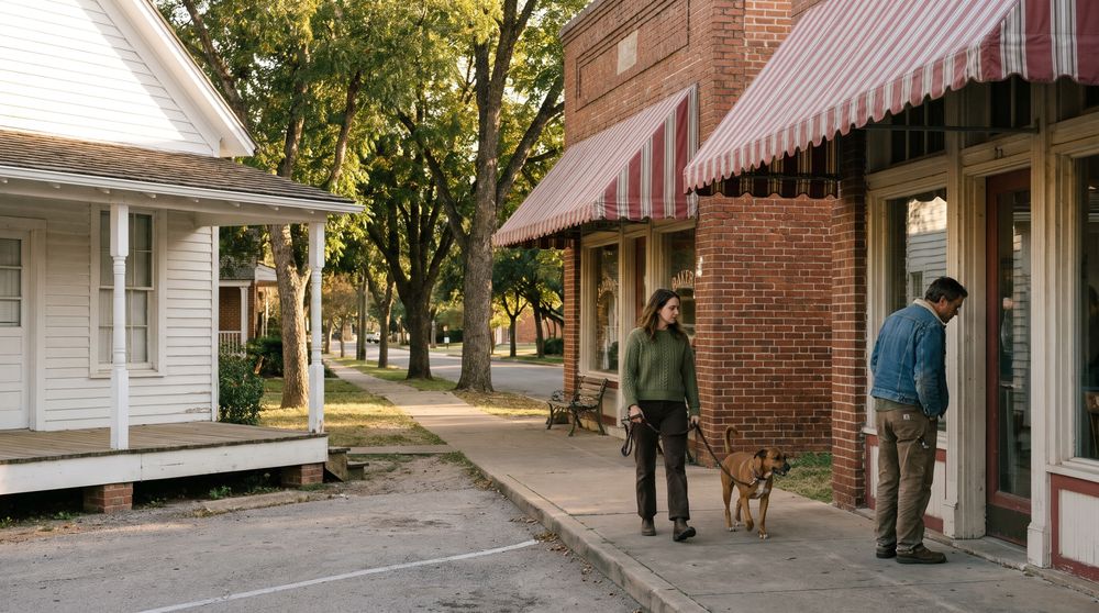 coppell old town shops on main street