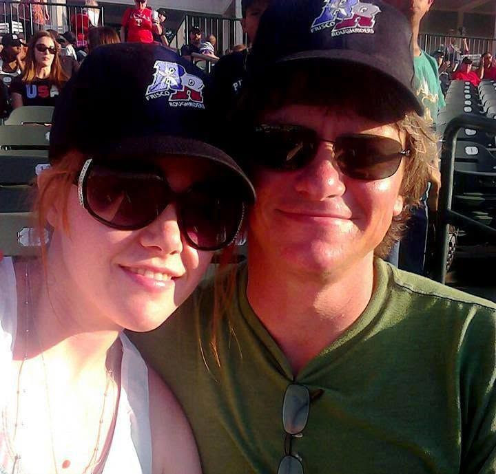 Craig Stein, owner of No Contract SEO, at a Frisco RoughRiders game